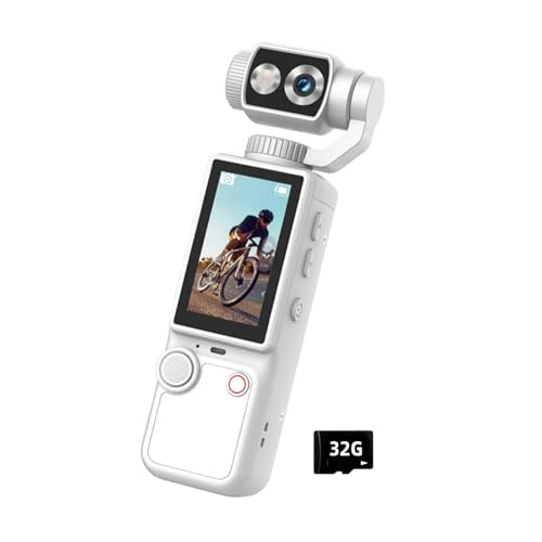 Grabadora de acción con lente de 180° y 32 GB para capturar rutas en bici