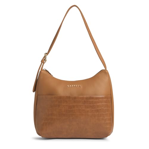 Image of Caprese Minato Hobo Medium Bag for Women | Stylish, Versatile Handbag With Adjustable Strap for Everyday Use | Perfect for Casual Outings, Work, Travel and Special Events