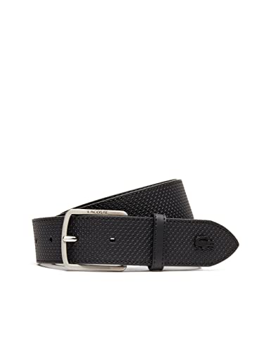 Lacoste Herren RC4005 Gürtel, Noir, 100 cm