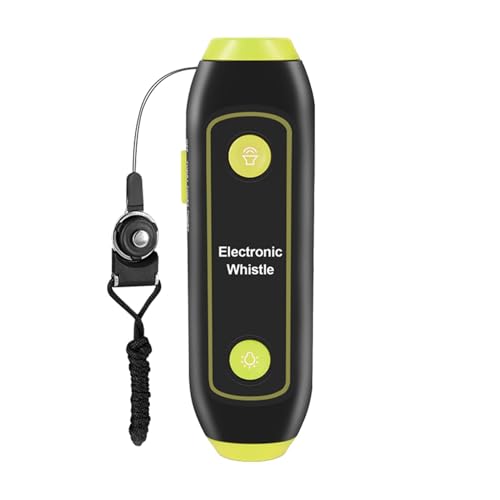 Sifflet de survie électronique et lampe LED pour sécurité en forêt