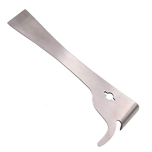 Beehive Scraper Bee Tool Stainless Steel Beekeeper Hive Multifunctional Beekeeping Thumb Type Bee Scraper Cut Honey