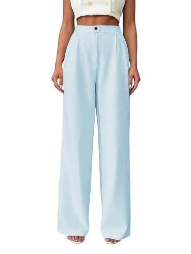 Image of Toochki Trousers for Woman Pants Women's Formal Office Korean | Black Track Pant | Straight | Cotton Spandex Stretchable Trouser | High-Waisted Bottom Wear