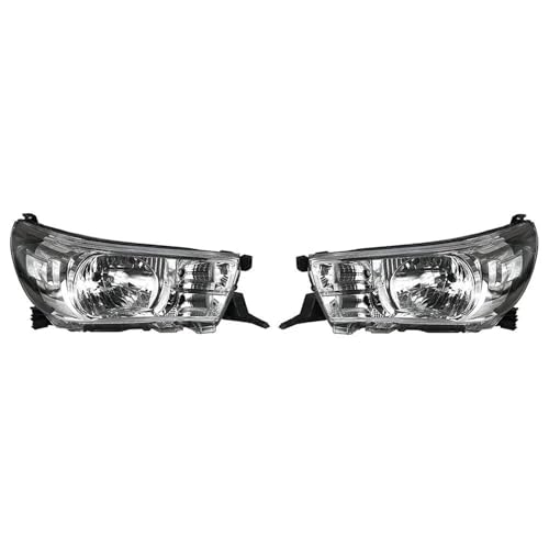 Remplacement feux avant automatique complet Hilux Revo capots phares