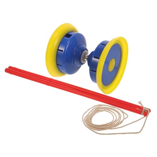 CIYODO Stable Triple Axis Diabolo Yoyo Perfect for Boys and Girls and Adults Chinese Juggling Toy Plastic Diabolo Random Color