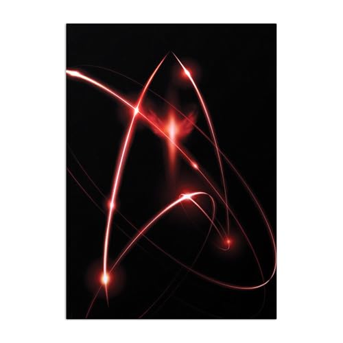 Displate Offiziell Star Trek MetallPoster Magnetische Befestigung Inklusive Lizenziert Bilder Hochwertiges Poster Discovery Key Arts Star Trek Discovery 18 Poster 45 cm x 32 cm