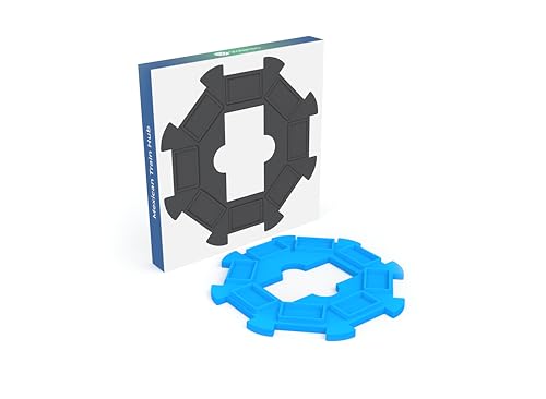 Mexican Train Hub - Repuesto para Dominó Mexicano (Azul) miniatura 3