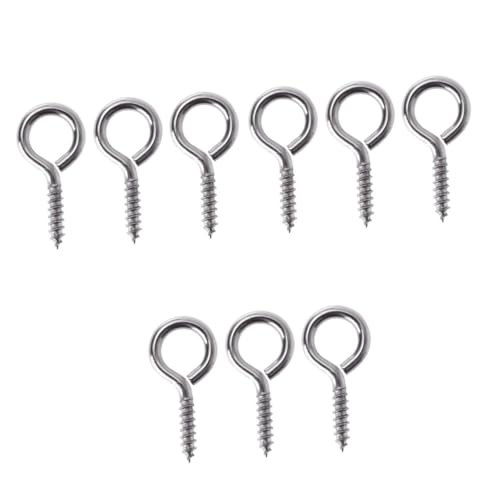 OSALADI 3sets Elegant Screw Eye Pins for Jewelry Charms for Crafting Robust Easy Installation 50pcs*3