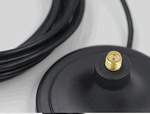 Image of Fookoo 10FT /3Meter Extended Antenna Base Male to Female for Wireless Backup Camera System