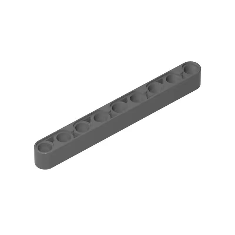 XYEIUGO GDS-666 40490 Technic Beam 1x9 Thick, Dark Bluish Gray, 50 PCS