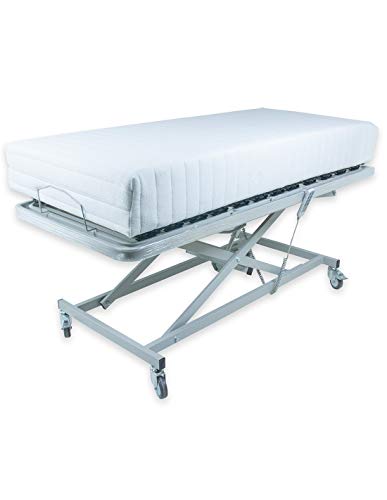 LTDM Cama Articulada Eléctrica 90x190 + Carro Elevador + Colchón Visco 5 CM + Montaje a Domicilio Cover
