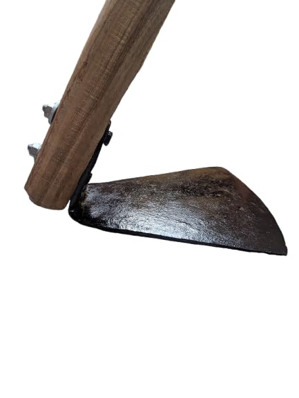 Maruti Grass Weeder with 91 cm Handle, Metal Shovel Scraper for Weed Removal, Garden Cleaning Tool with Anti-Splash Panel 2