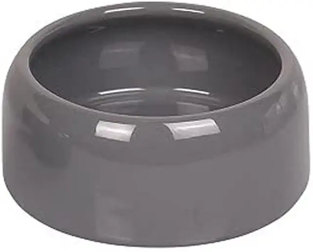 Gamelle en céramique pour chat Nobby 250 ml Gris - Mangeoire durable