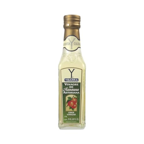 YBARRA - Vinagre de sidra de manzana (250 ml, 6 unidades)