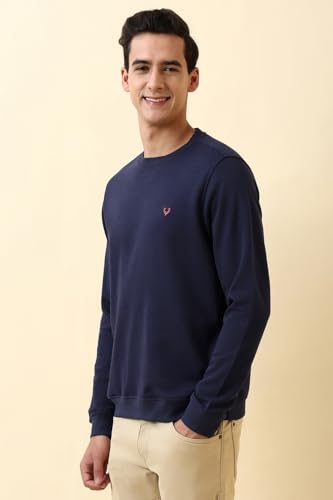 Image of Allen Solly Men's Cotton Crew Neck Sweatshirt