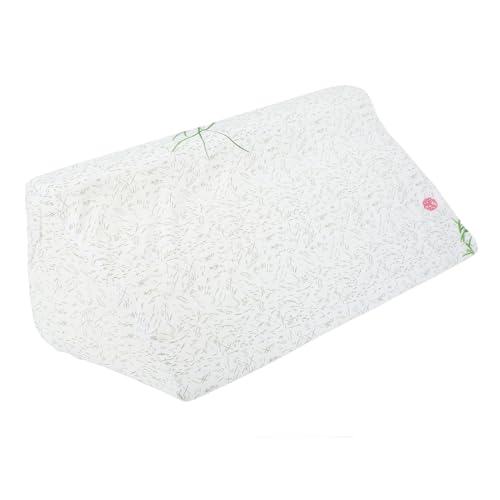 Side Wedge Pillow Flip Bed Pillow Flip Back Pillow Bed Wedge Pillow Comfortable Support for Bedridden Patients High Density Sponge Cotton Fabric (60 * 25 * 20cm)