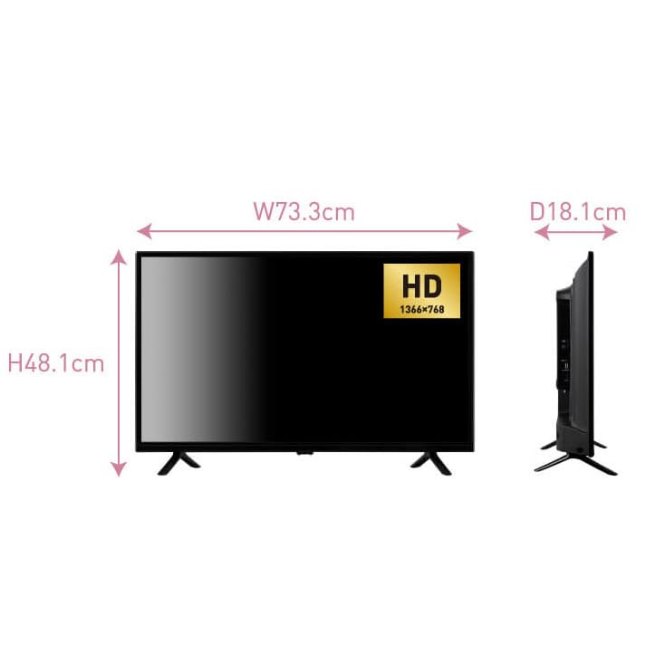 Amazon | ORION オリオン OL32CD500C 32V型 ハイビジョン液晶テレビ