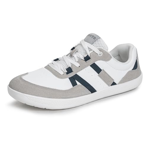 Vanto Barefoot Shoes Men Wide Toe Box Training Sneakers Breathable Non-Slip Gym Sneakers