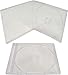 10 Standard Empty Clear Replacement CD Jewel Boxes with Clear Inner Trays (Assembled) #CDBIS10CL