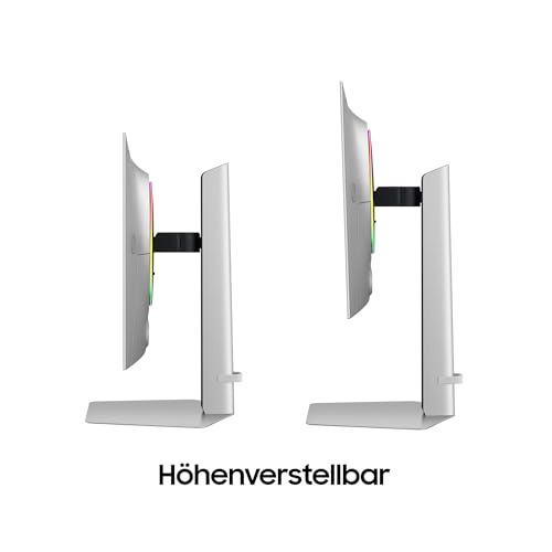 Samsung Odyssey G60SD OLED Gaming Monitor, 27 Zoll, Bildschirm mit OLED-Panel, 2.560 x 1.440 Pixel, Bildwiederholrate 360 Hz, Reaktionszeit 0,03 ms (G/G), AMD FreeSync Premium Pro, LS27DG600SUXEN