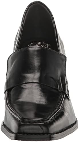 Vince Camuto Women's Footwear Women's Segellis Stacked Heel Loafer Clog, Black, 7.5 | Image 1