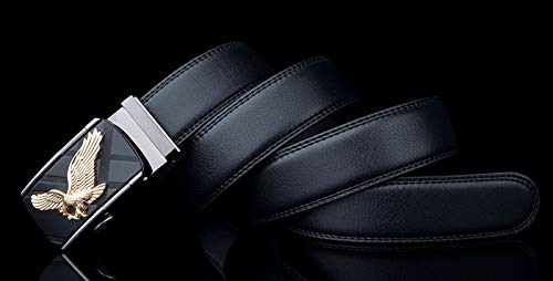 Numney Luxury Men's Belts Eagle Leather Used for Mens Dress Casual Adjustable Belt4
