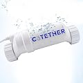Salt Chlorine Generator Fit for Hayward T-Cell-3 up to 15,000 Gallons Pool, Replacement Salt Cell T3 - Compatible with T3 and Aquarite Salt Cell System for In-Ground Swimming Pools