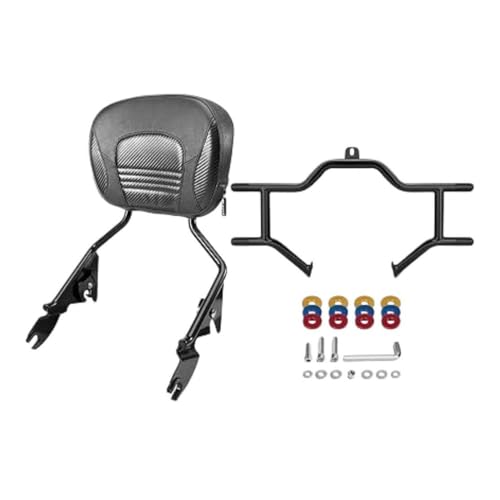 Dossier passager amovible contre la fatigue et protection moteur pour Touring 2009-2024