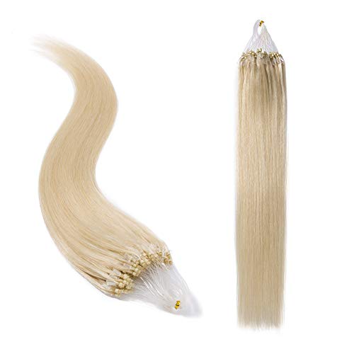 16 INCH #60 MICRO LOOP RING HUMAN HAIR EXTENSIONS