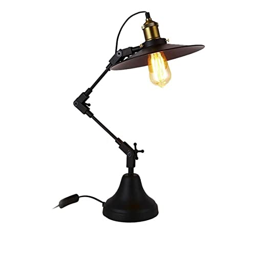 Flexo EDM 32110 orientable de 40 à 80 cm en métal noir résistant
