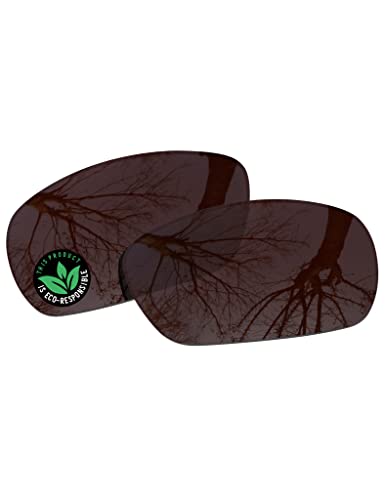 Raydi Polycarbonate Replacement Lenses & Nosepads for Maui Jim Black Coral MJ249 Sunglasses2