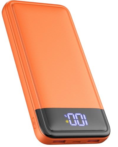 Power Bank 13800mAh, Schlank 22.5W Powerbank, Externer Handyakku Schnellladen USB C Input & Output, PD3.0 QC4.0 Tragbare...