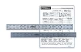 For ISO/QS 9000 Requirements Each Fowler Ruler is Pre-Certified for ISO/QS9000 requirements and includes a certificate of calibration Minrange (in): 0