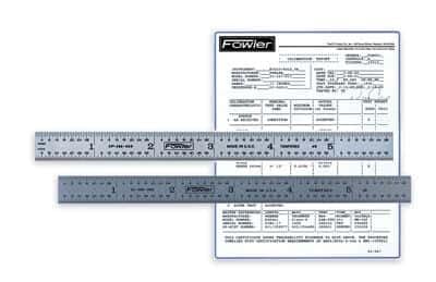 Fowler 52-264012: 12 (in) /300MM Pre-Certified Flexible Rule