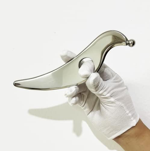 Gua sha Set, IASTM Tool Gua Sha Stainless Steel Muscle Scraper Set of 6 Picese for Soft Tissue Therapy and Reduce Arms,Legs,Back, Shoulder Muscle Pain(6 pcs) - Image 7
