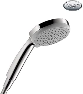 hansgrohe Croma 100 Easy Install 4-Inch Handheld Shower Head Modern 3-Spray Full, Pulsating