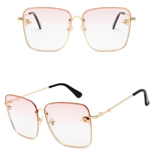 Sunglasses Woman Vintage Rimless Sun Glasses Female Gradient Shades Ladies