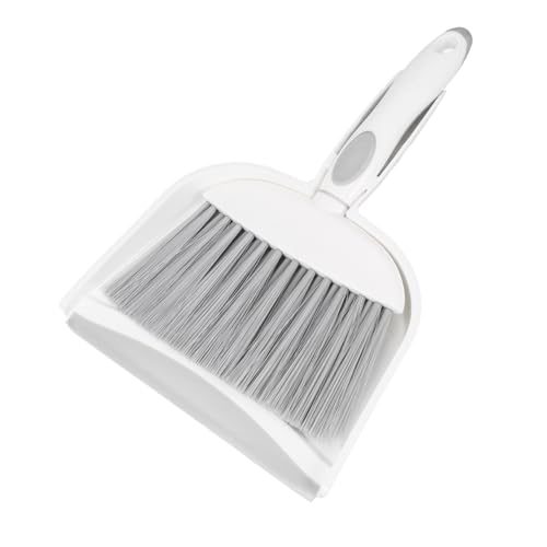 Garneck High Hardness Mini Broom Dustpan Set Small Brush and Dustpan for Home Office Car Cleaning