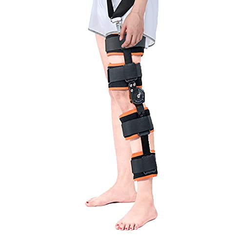 Image of ROM Stabilizing Knee Brace for Arthritis ACL and PCL Meniscus Tear Surgery Recovery from Arthritis Cartilage Repair Joint Pain ​Medial or Lateral Degeneration Leg Stabilizer,Left