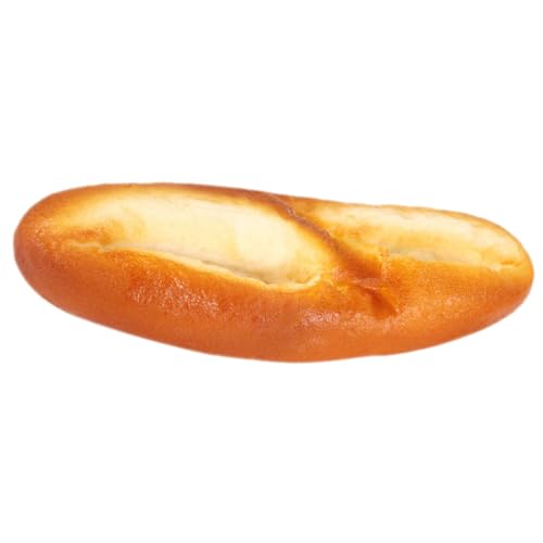Safigle Realistic Artificial Bread Model - 3D Simulation Fake Bread Decor for Kitchen Props, Home Decoration, and Party Use - Includes Croissants, Hot Dog Buns & Loaf Bread Realistic Play Food