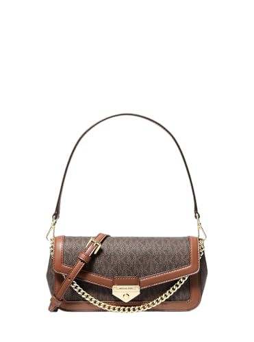 Crossbody bag Logo-print canvas 89.4% coated canvas/9.6% polyester/1% polyurethane Trim: 60% polyurethane/40% polyester Gold-tone hardware