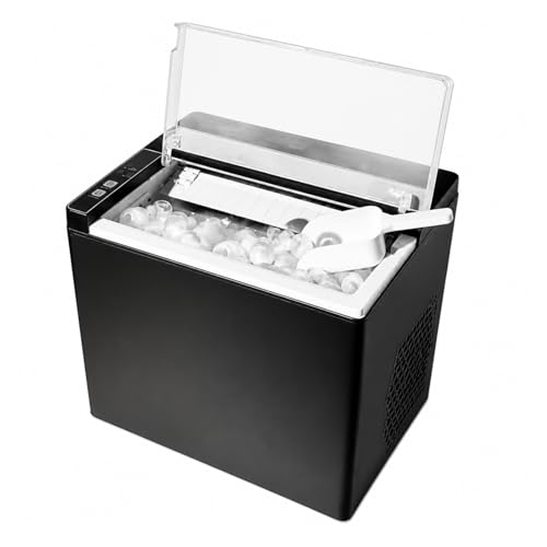 Fabricadora de hielo portátil compacta para encimera miniatura 1