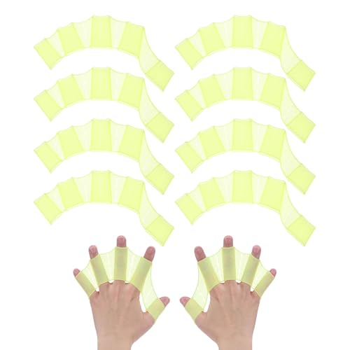 Gants de natation palmés en silicone pour entraînement à la nage et plongée sous-marine
