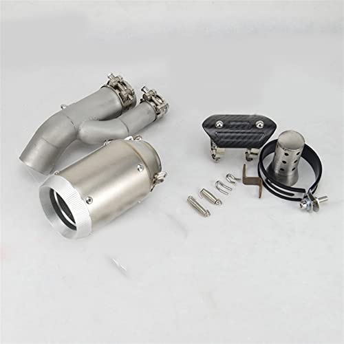 Silencieux carbone BMW S1000RR 17 18 avec raccordement inox 51mm