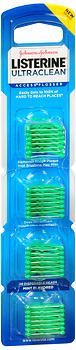 Listerine Ultraclean Access Flosser Disposable Heads Mint Flavored - 28 Each, Pack of 5