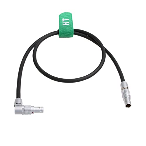 Câble d'alimentation rotation angle droit HangTon 12V ARRI Alexa 2 broches pour SmallHD Teradek