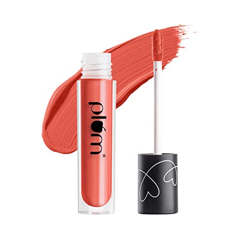 Plum Matte In Heaven Liquid Lipstick Non Drying Smudge Proof 100% Vegan & Cruelty Free Pa pa ya 122 (4.50 ml (Pack of 1)) (Pa-Pa-Ya 122 Peach Nude)