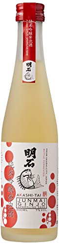 Akashi Sake Brewery Junmai Ginjo Sparkling Sake 7Prozentvol (1 x 0.3 l) Cover