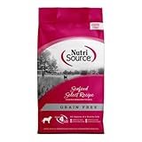 NutriSource, Seafood Select Recipe with Salmon & Menhaden Fish Meal Grain Free Dry Dog Food, 64 Ounce
