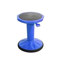 Pearington SitFree Height Adjustable Wobble Stool, Active Flexible Seating Chair for Kids and Adults - School and Office, Blue
