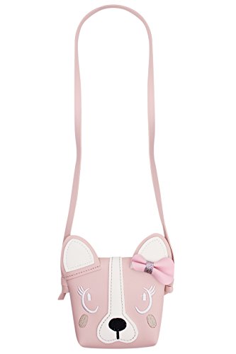 Leomoste LEBB-18070384E-03 Little Girls Cute Dog Cat Small Crossbody Bag Bowknot Single Puppy Shoulder Bag Handbag Wallet thumb #2